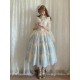 Miss Point Point Garden Embroidered 3-Tier Skirt(Reservation/3 Colours/Full Payment Without Shipping)